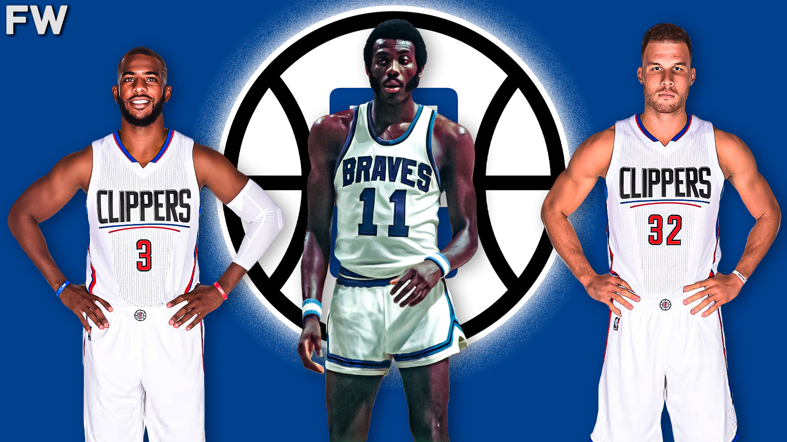 Chris Paul, Bob McAdoo, Blake Griffin - Los Angeles Clippers Big 3