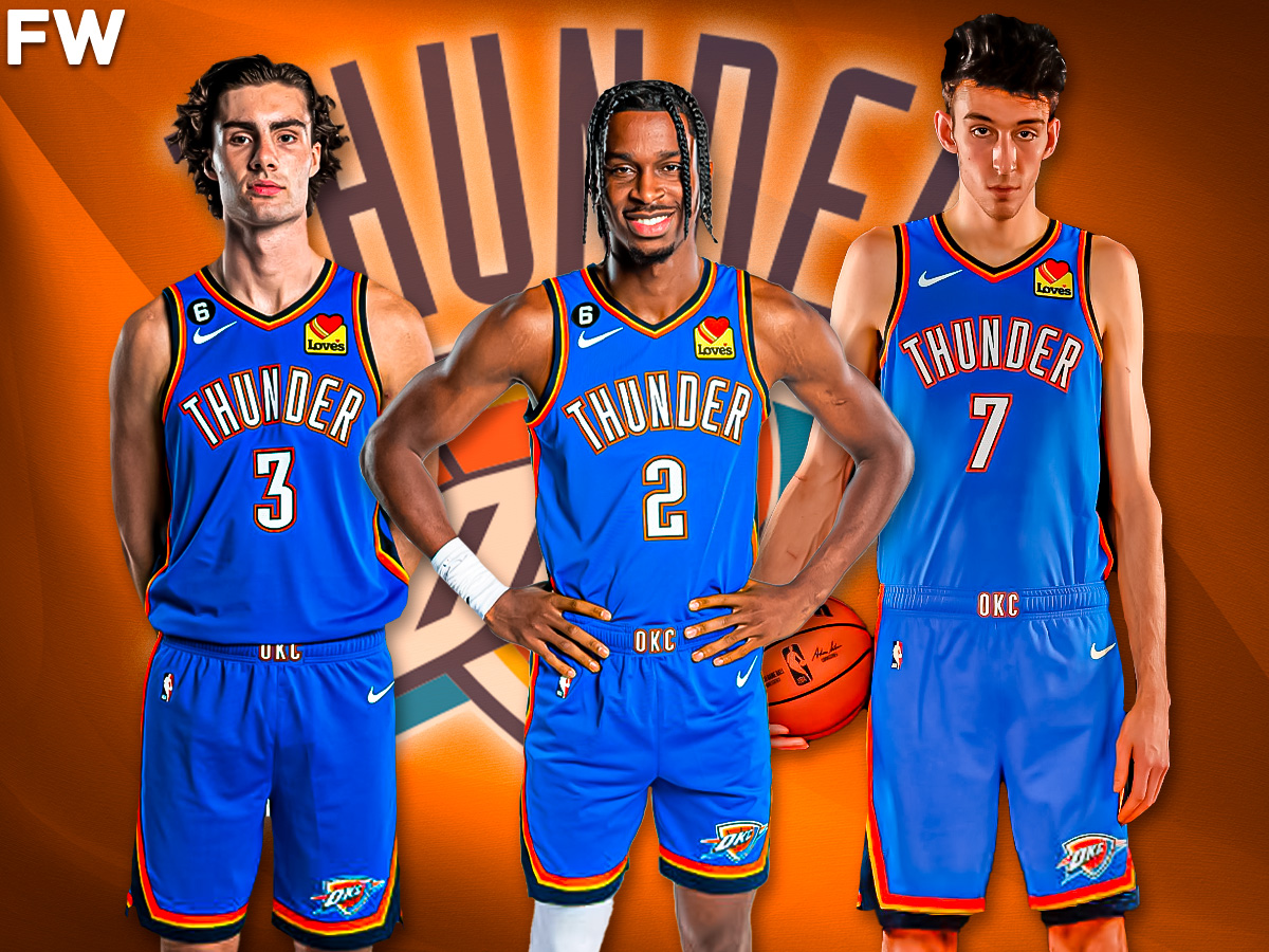 Josh Giddey, Shai Gilgeous-Alexander, And Chet Holmgren