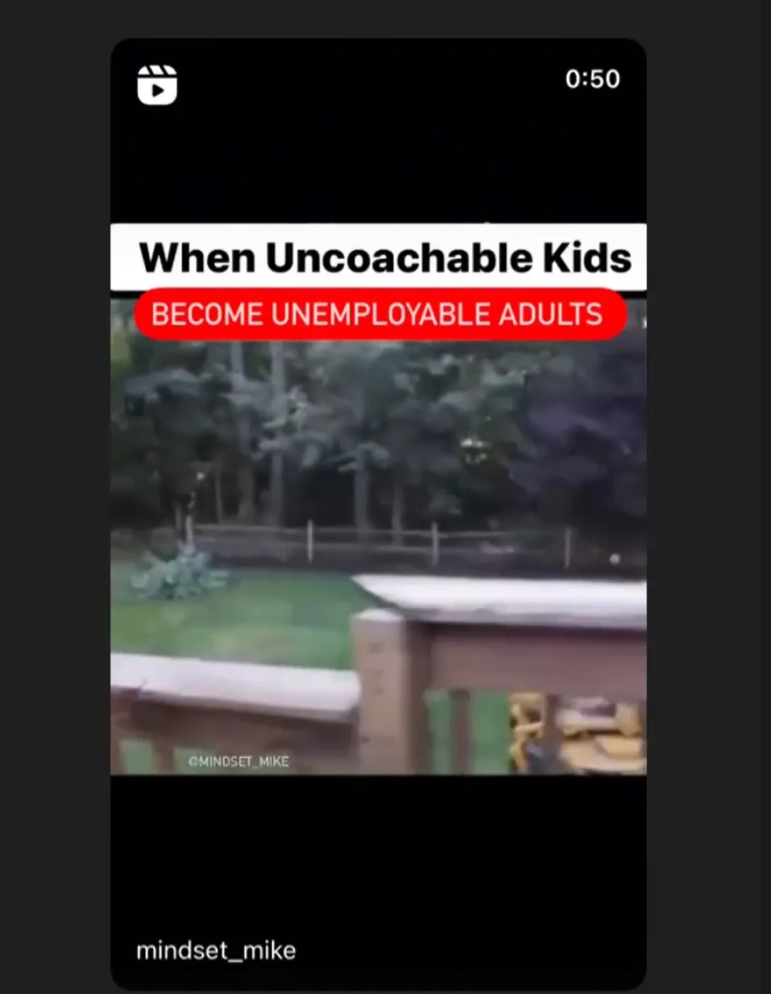Uncoachable kids