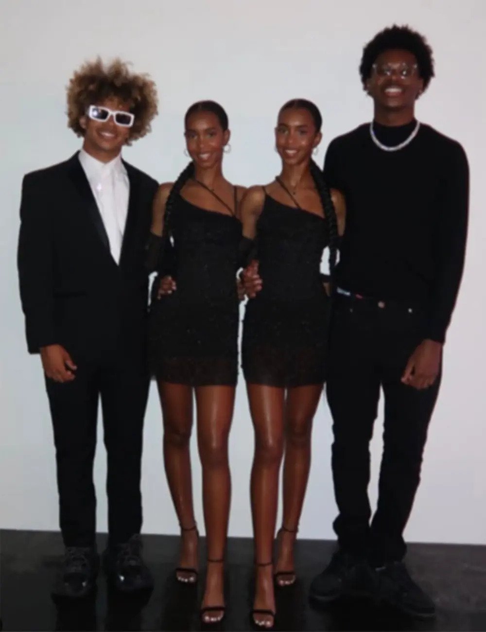 Bryce James And His Best Friend Take P. Diddy's Twins To Homecoming Dance