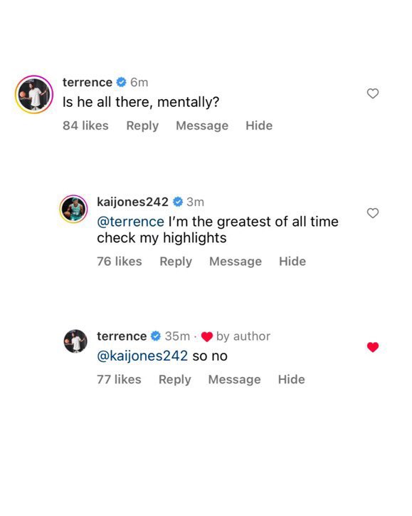 Terrence Ross Kai Jones