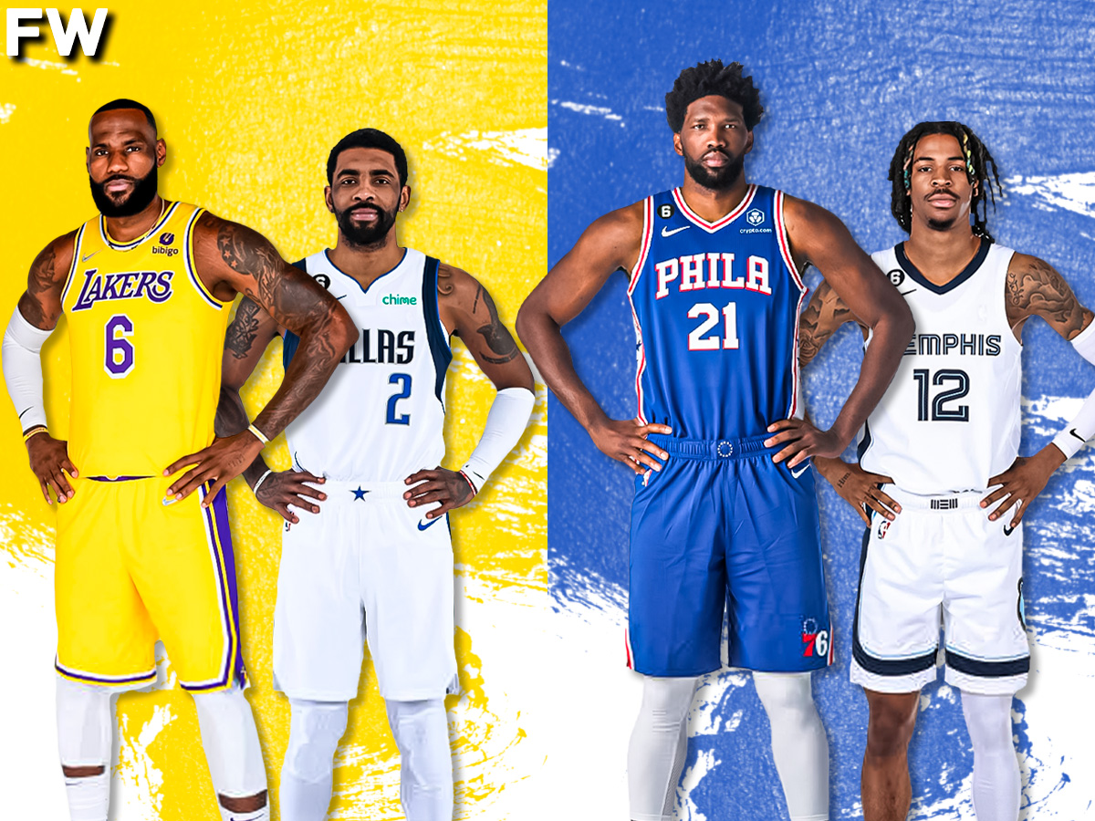 LeBron James And Kyrie Irving vs. Joel Embiid And Ja Morant