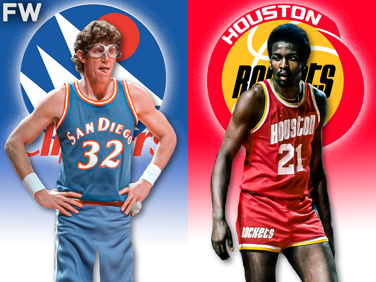 Moses Malone and Bill Walton