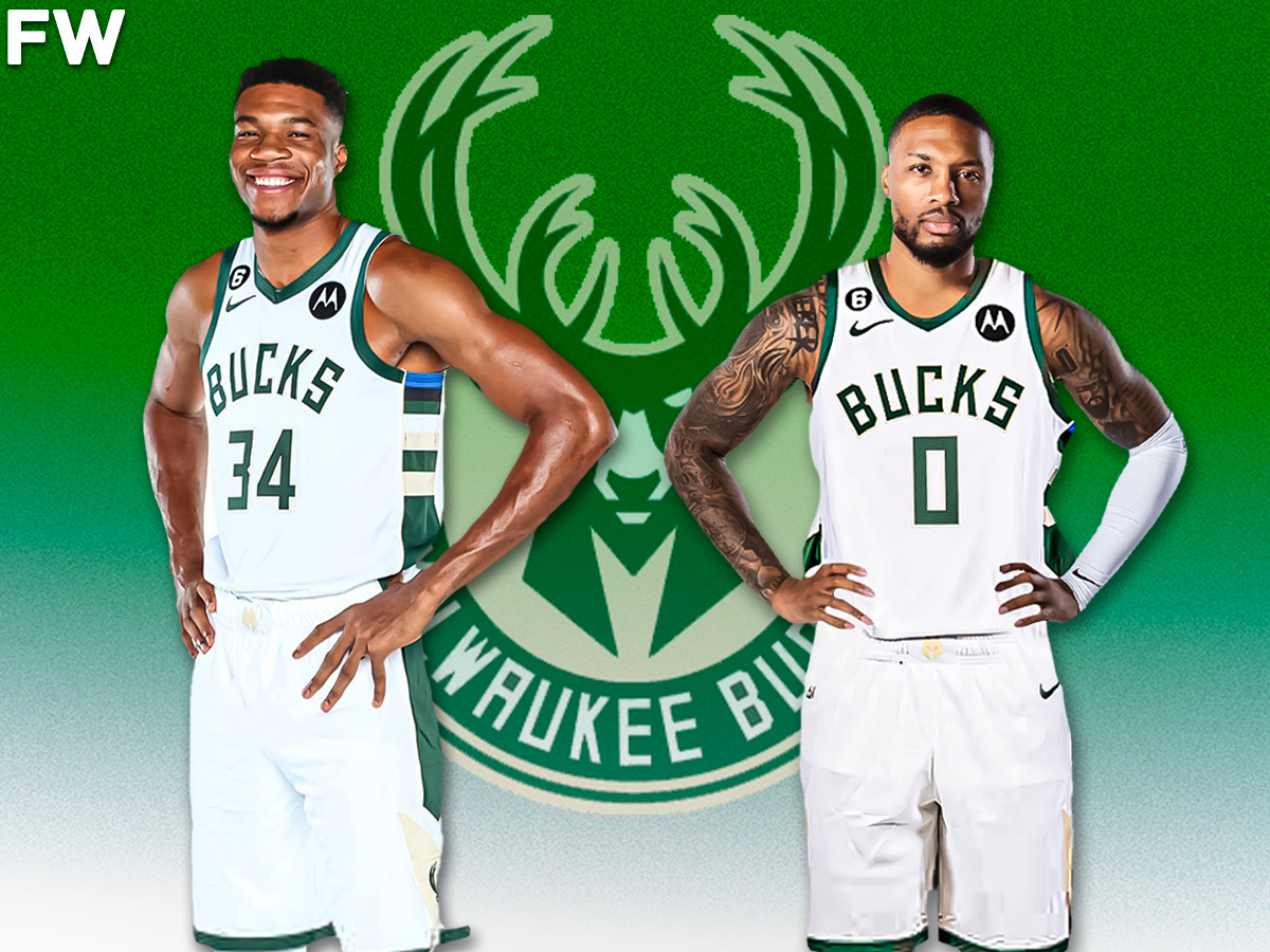 Giannis Antetokounmpo and Damian Lillard