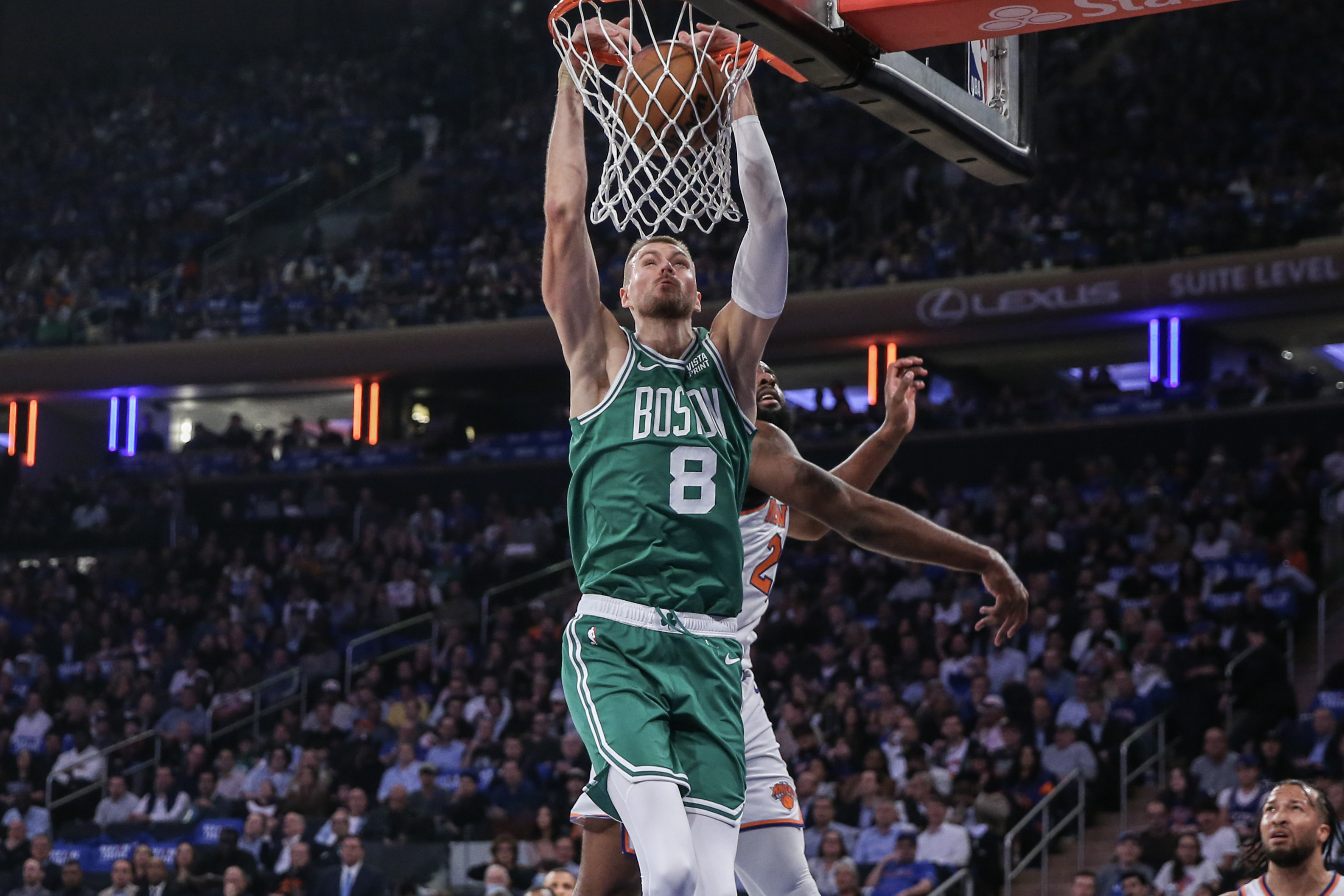 Fans React To New Celtics Big Four Beating Knicks: "Kristaps Porzingis Will Be All-NBA"