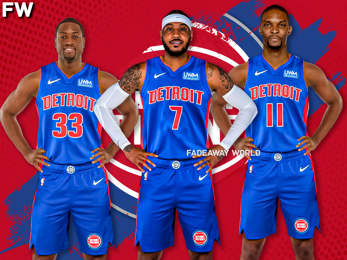 Dwyane Wade, Carmelo Anthony, and Chris Bosh