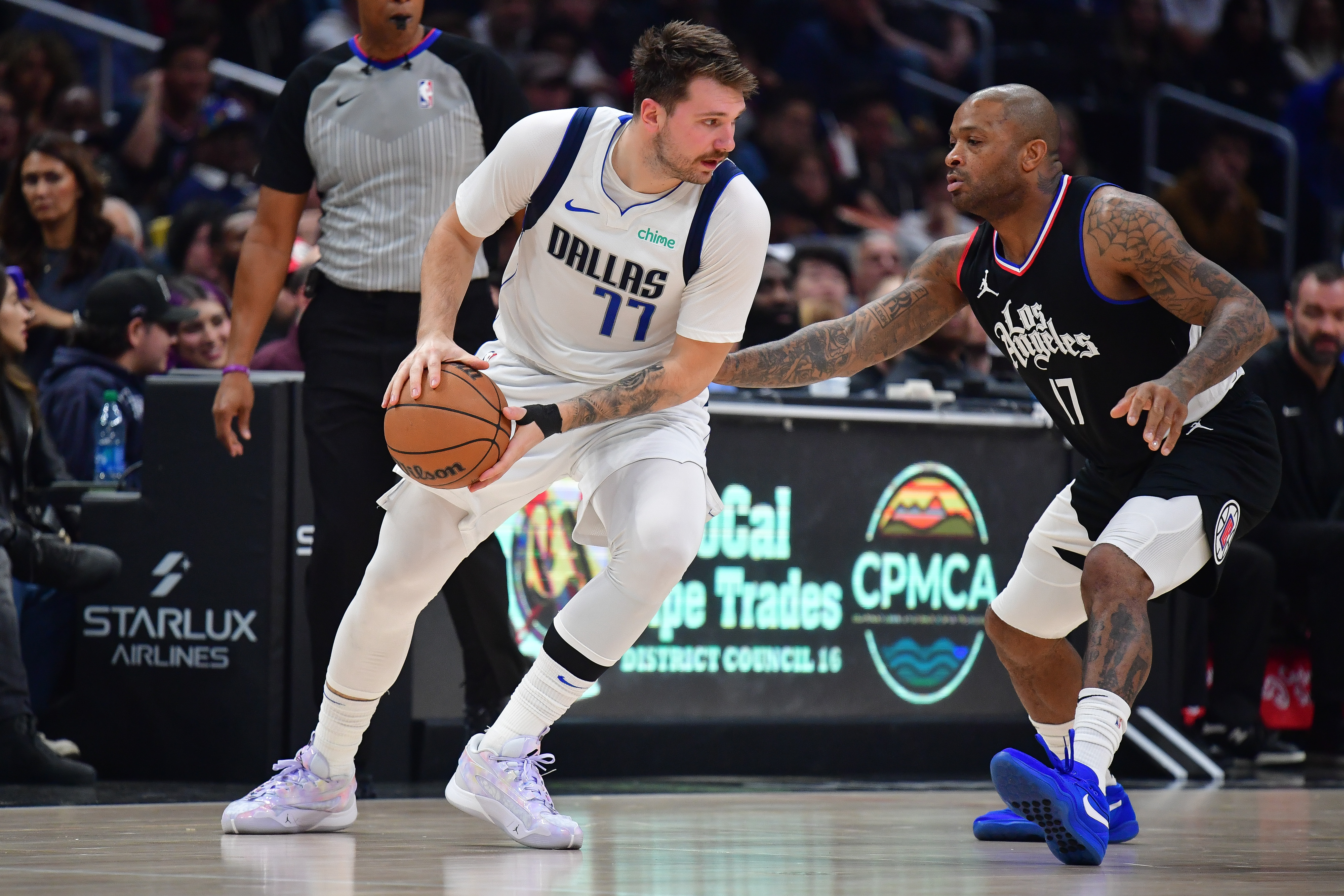 <em></figure>
<p>P.J. Tucker, at 38 years old, brings a wealth of experience and a tenacious defensive presence to the Clippers. While past his prime, Tucker’s ability to defend multiple positions, including the four and five, adds valuable versatility to any team. His toughness and hard-nosed approach on the court were evident during his time with the Milwaukee Bucks, where he contributed to their NBA championship victory. Tucker’s player option for $11,539,000 next season before becoming a free agent provides flexibility in potential trade scenarios.</p>
<p>Given his defensive capabilities and championship pedigree, Tucker becomes an intriguing asset in trade discussions, especially when aiming to match salaries for acquiring another All-Star. Teams looking for a veteran presence with playoff experience may find Tucker’s skill set and leadership qualities appealing. </p>
<hr>
<h2 id=