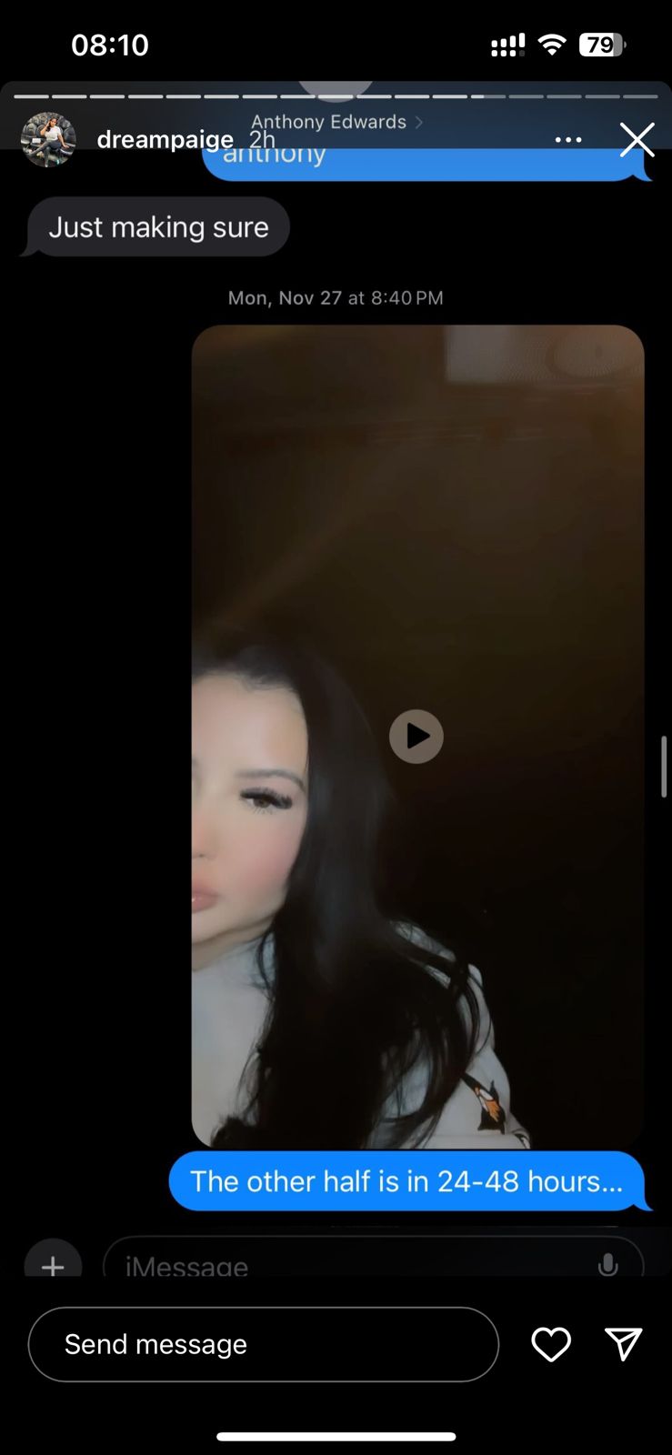 Anthony Edwards Girlfriend