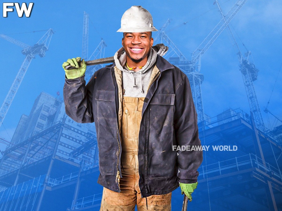 Giannis Antetokounmpo - Construction Worker