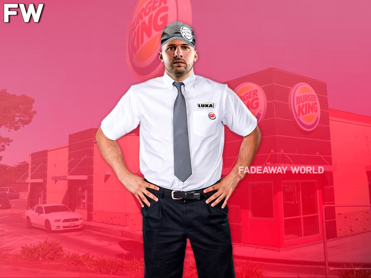 Luka Doncic - Burger King Employee