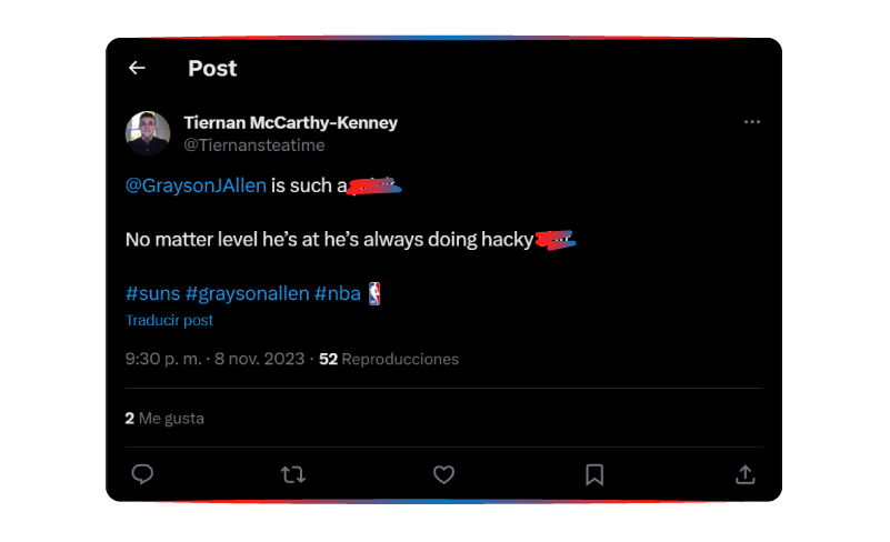 Grayson Allen of the Phoenix Suns has carried a reputation for being a dirty player since his college days at Duke, where he was caught tripping opponents.