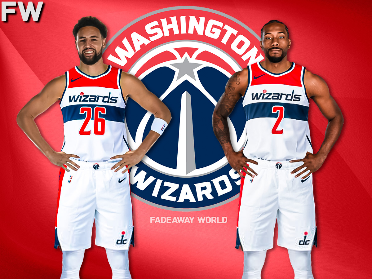 Klay Thompson and Kawhi Leonard