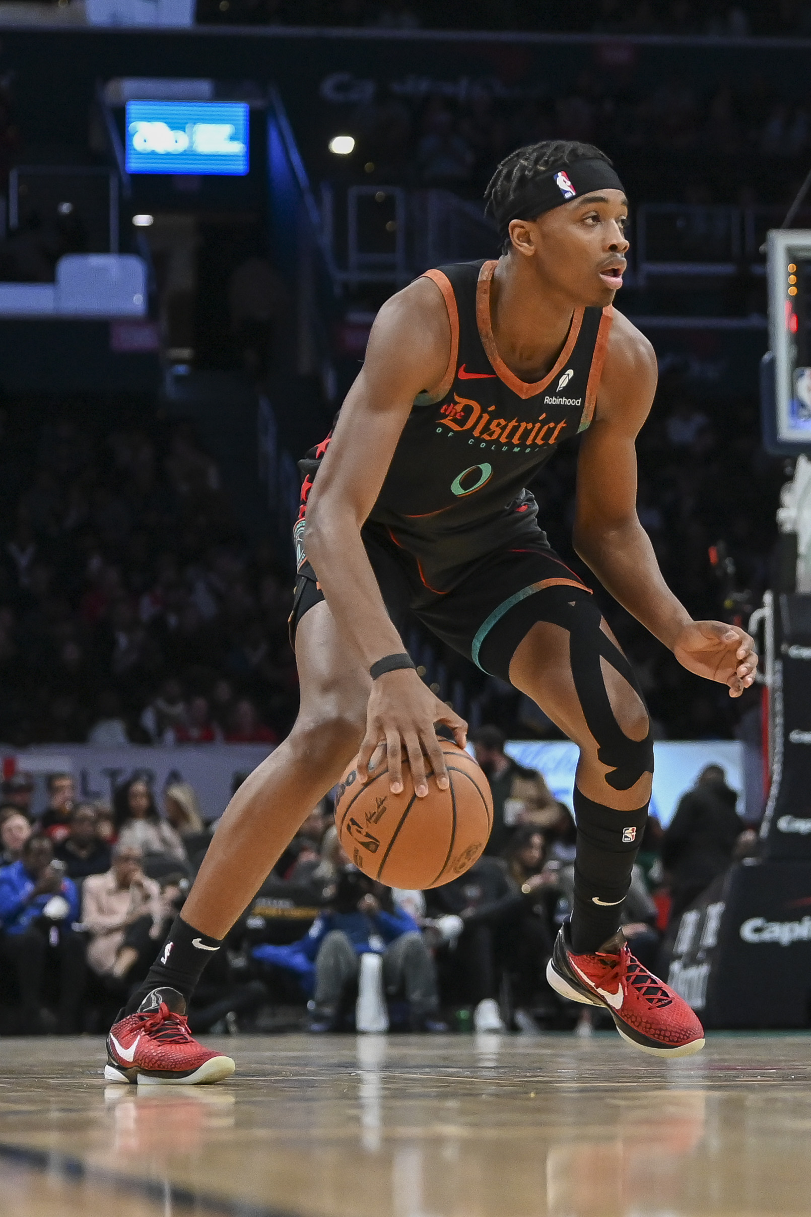 <em></figure>
<p><strong>2023-24 Statistics: 9.4 PPG, 4.1 RPG, 1.7 APG, 1.0 SPG, 0.7 BPG</strong></p>
<p>Bilal Coulibaly, the highly scouted No. 7 overall pick in the 2023 NBA Draft, is making a substantial impact in his rookie season. Hailing from France, the 19-year-old wing player is showcasing his versatility with statistics of 9.4 points, 4.1 rebounds, and 0.7 blocks per game. Coulibaly’s standout attribute is his sharpshooting ability, hitting an impressive 41.6% from beyond the arc while attempting 3.6 three-pointers per game on average. </p>
<p>Utilizing his 6’6″ size effectively, he also contributes to the boards, crashing them with authority. Although raw, Coulibaly’s potential as a two-way wing player in the modern NBA is evident, especially given his defensive efforts with 1.0 steals and 0.7 blocks per game. As he continues to develop, Coulibaly could evolve into a valuable NBA starter because he is having a strong season with the <a href=