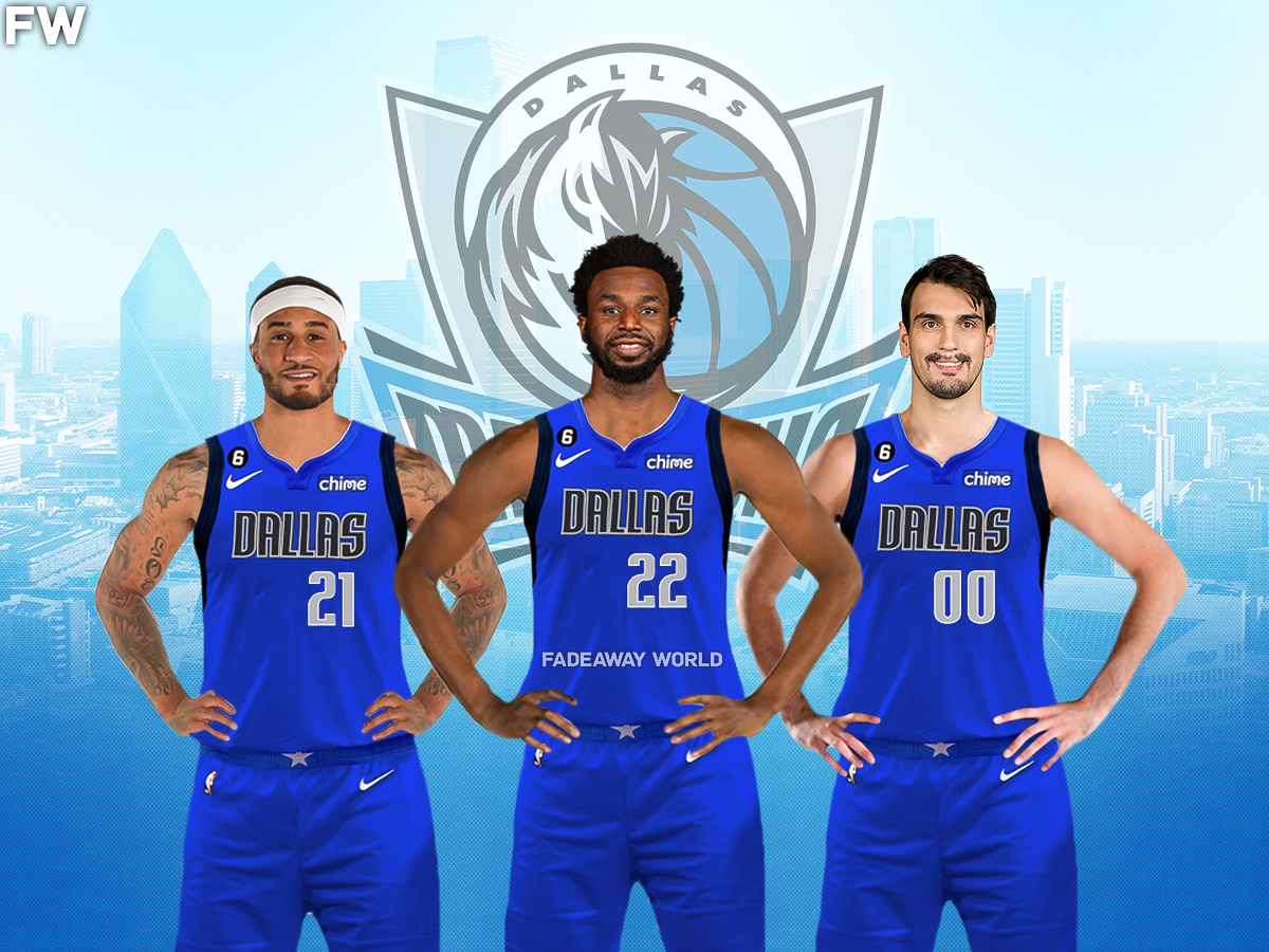 Andrew Wiggins, Gary Payton II, Dario Saric - Dallas Mavericks