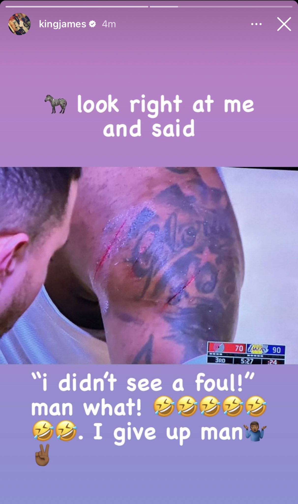 LeBron James Instagram