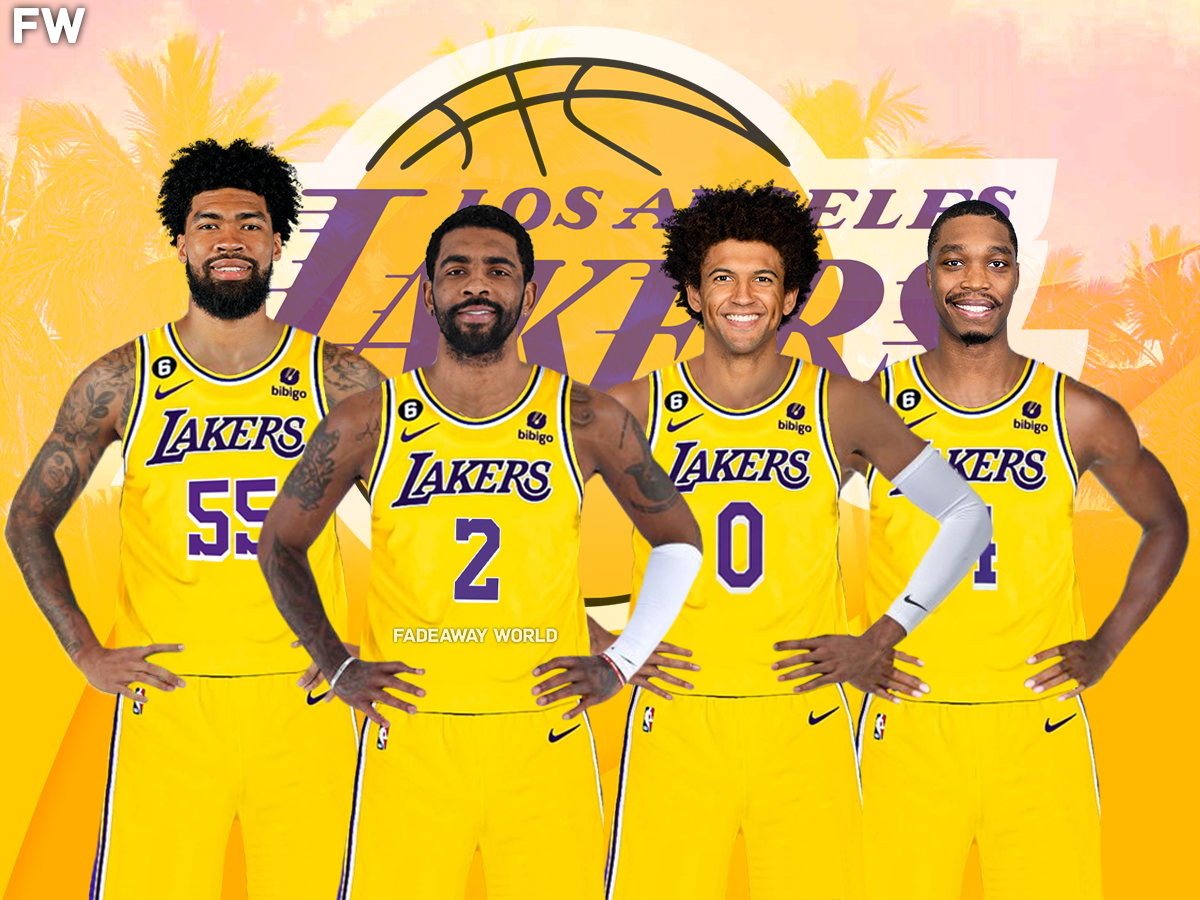 Kyrie Irving, Matisse Thybulle, Nick Richards, Lonnie Walker IV - Los Angeles Lakers