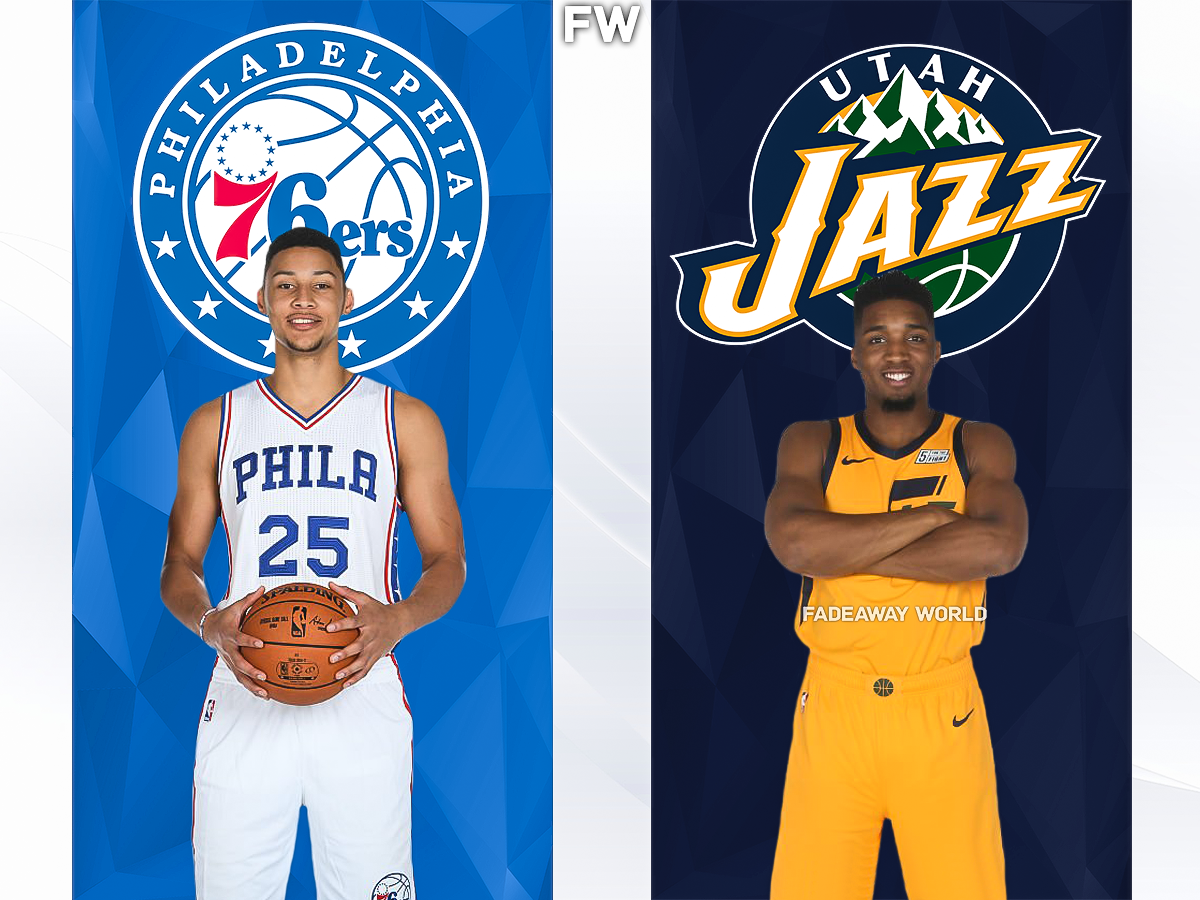 Ben Simmons vs. Donovan Mitchell 2018 Rookie Race