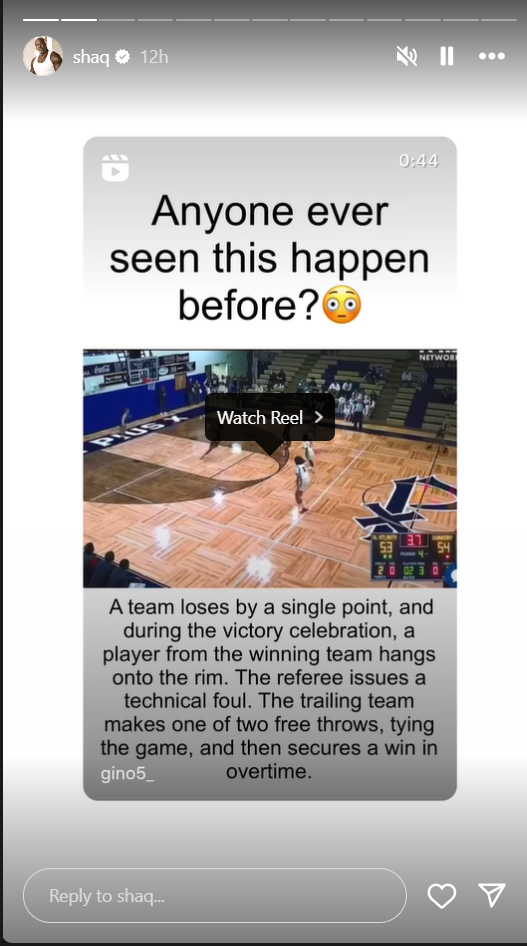 Shaquille O'Neal Instagram