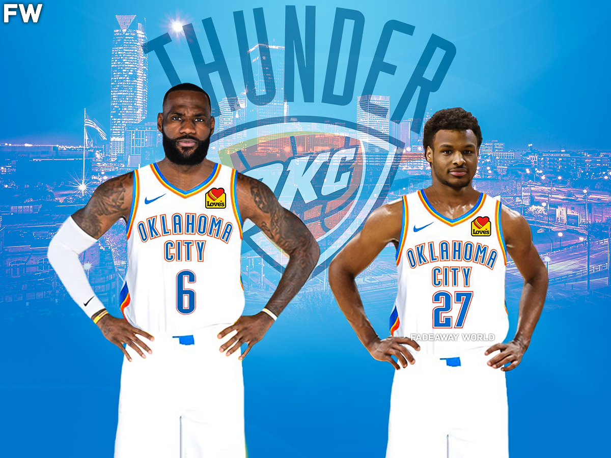 LeBron and Bronny James - Orlando Magic