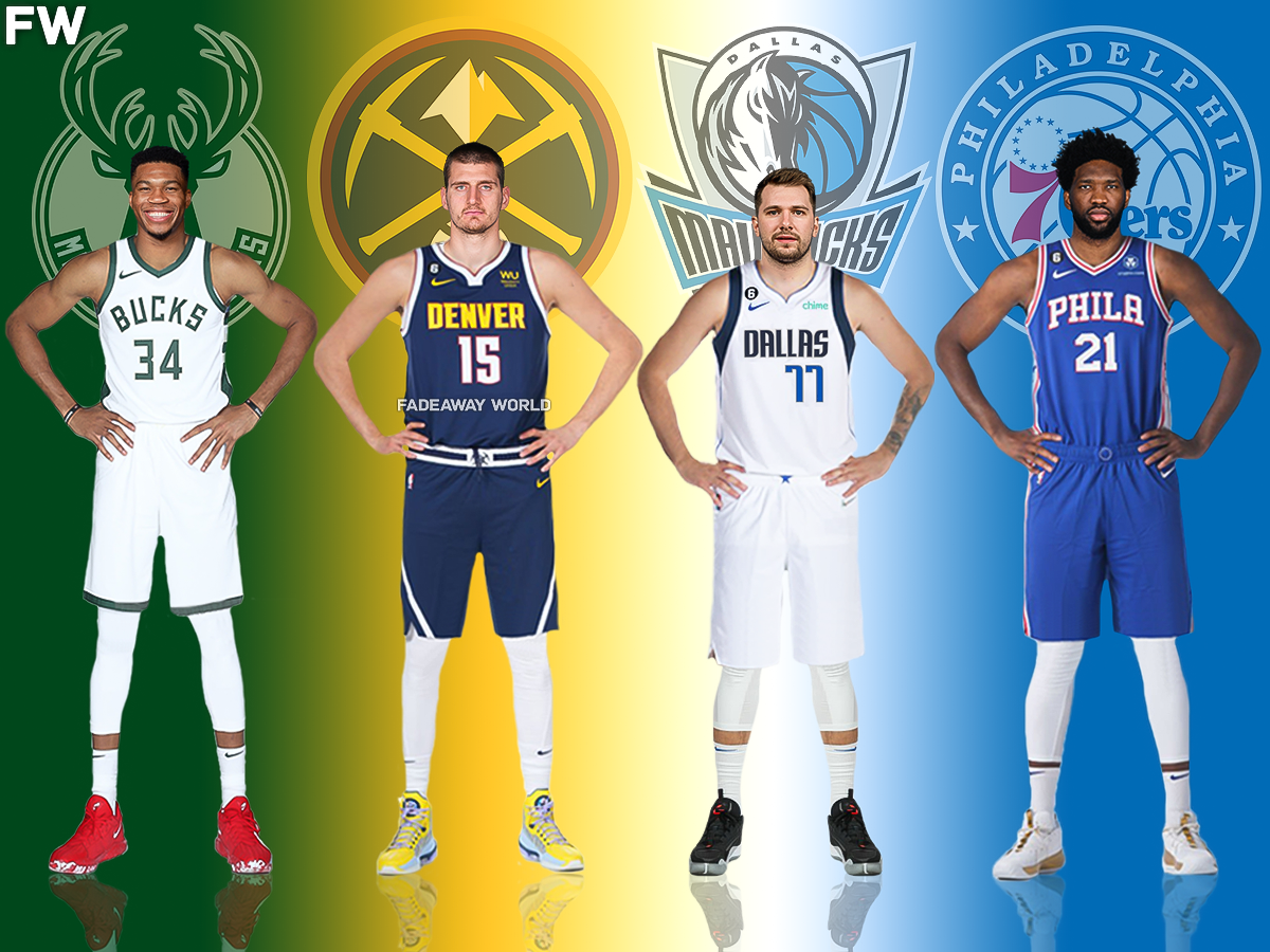Giannis Antetokounmpo, Nikola Jokic, Luka Doncic, Joel Embiid