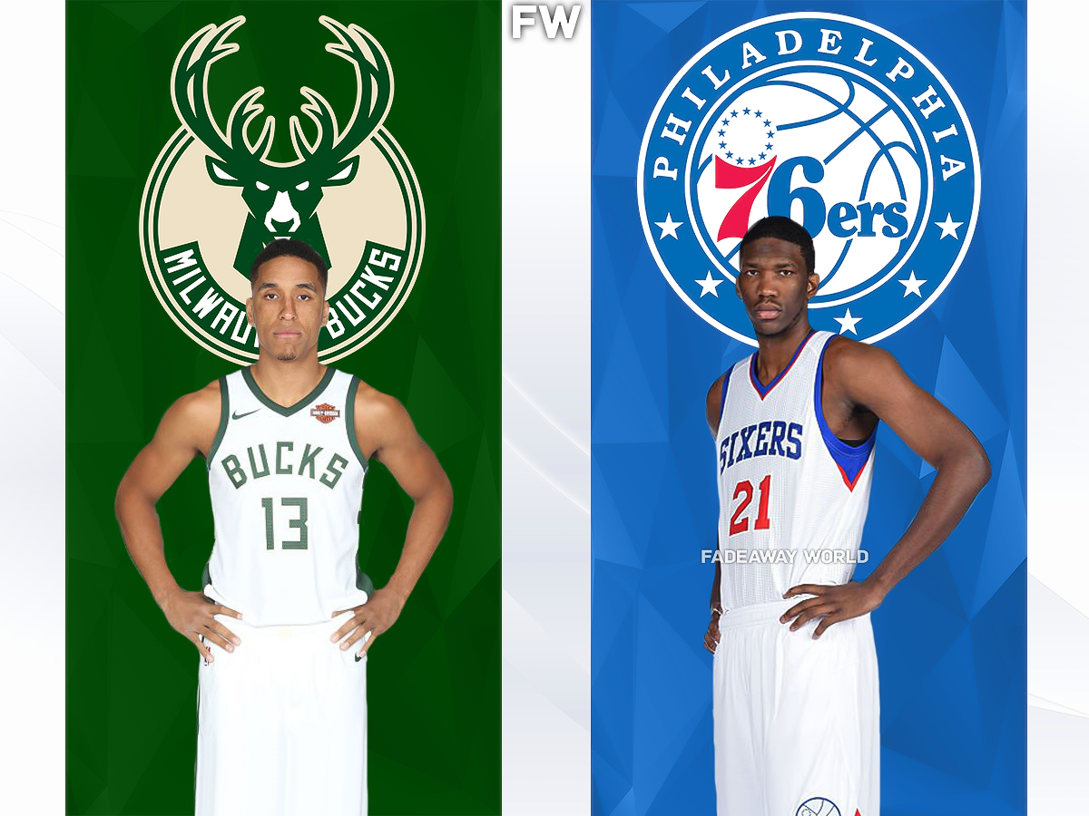 Malcolm Brogdon vs. Joel Embiid 2017 Rookie Race