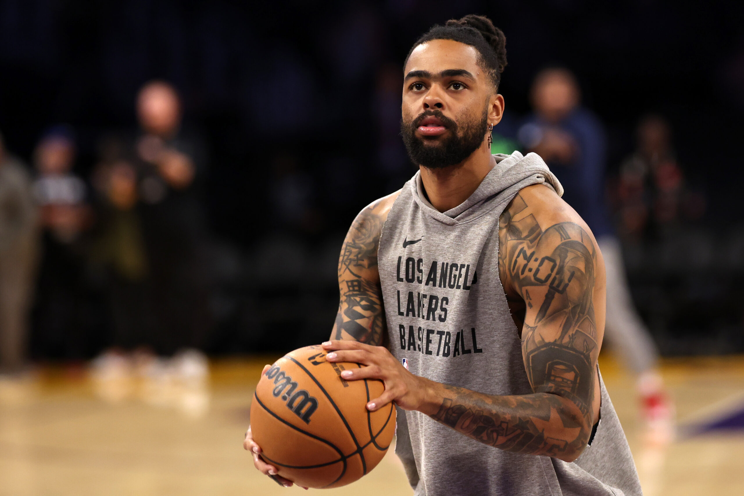 D'Angelo Russell On How He Handled Lakers Trade Rumors: "I'm Built For That" - Fadeaway World