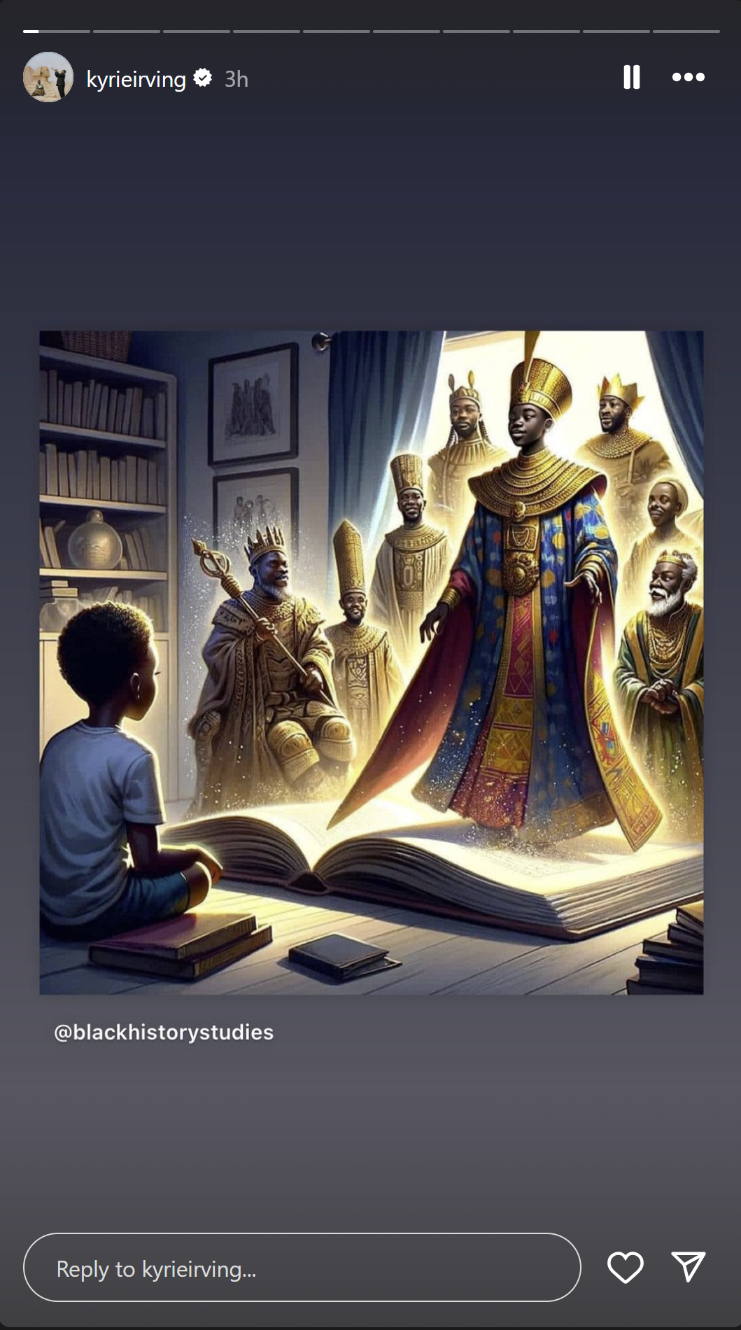 Kyrie Irving Shares A Wisdom About Ancestors: "No Chains To Hold You Down"