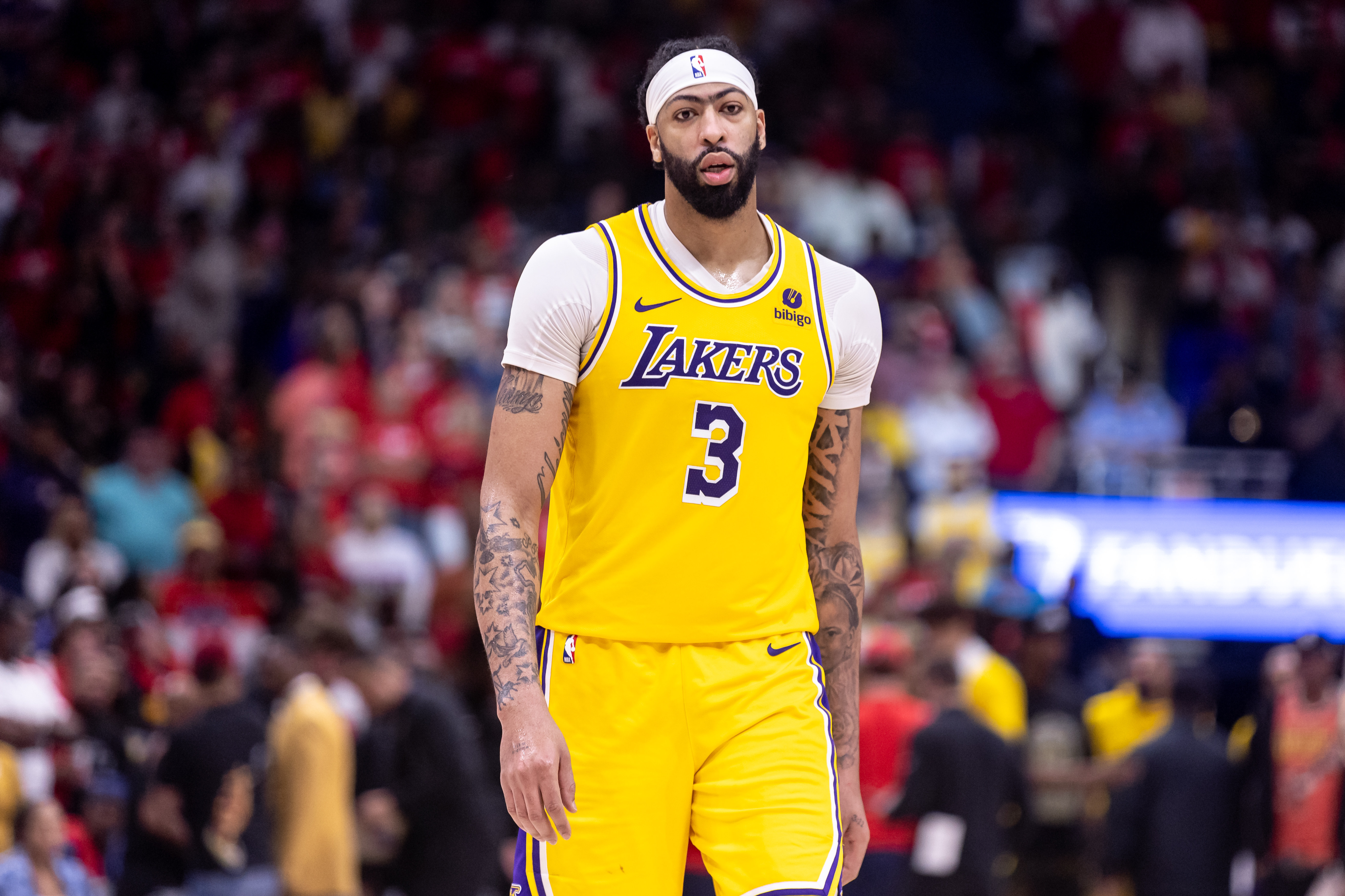 Anthony Davis Credits Six Lakers Players For Win Over Pelicans: "Me And Bron Were 12-36"