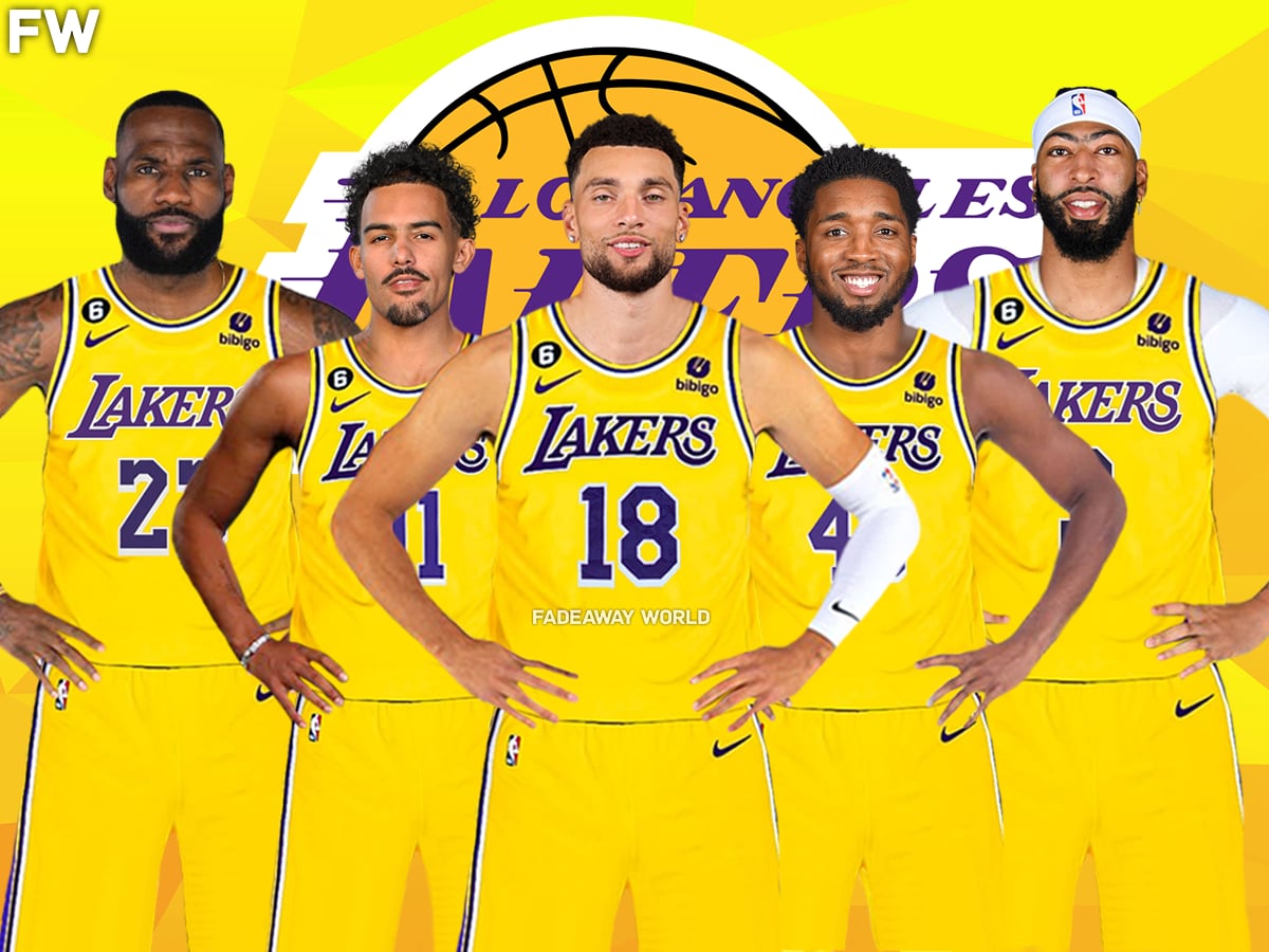 LeBron James, Trae Young, Zach LaVine, Donovan Mitchell, Anthony Davis - LeBron James