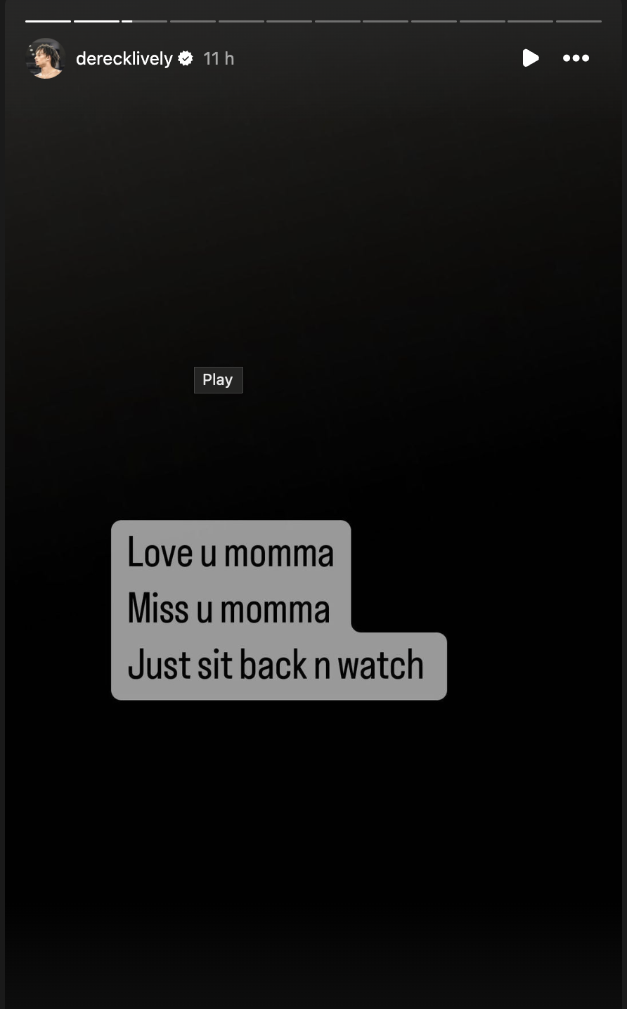 Dereck Lively II Shared A Touching Message To His Late Mom After Mavericks Reach Western Conference Finals