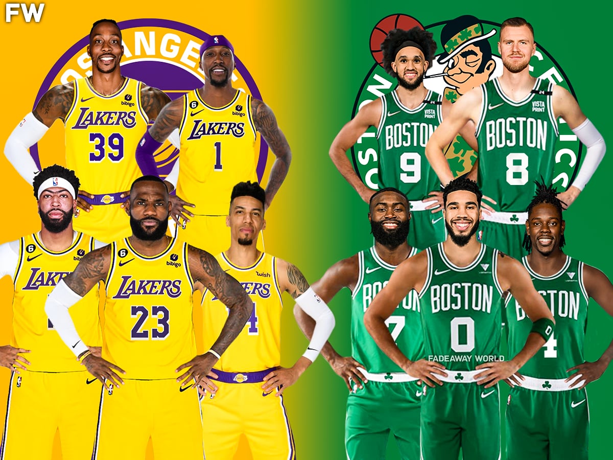 Starting Lineups: 2020 Lakers vs. 2024 Celtics