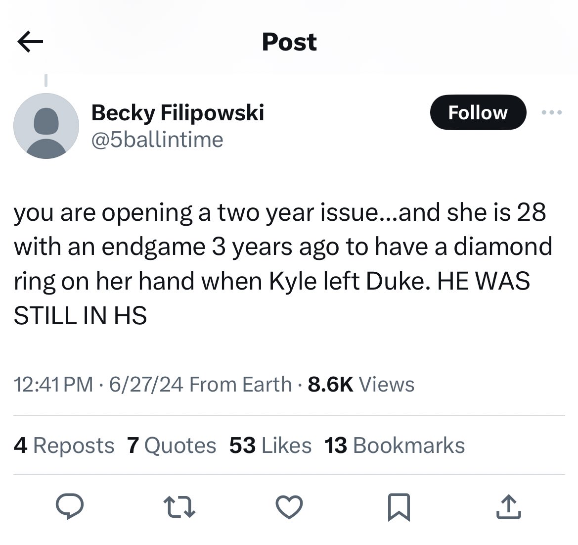 Kyle Filipowski Mother