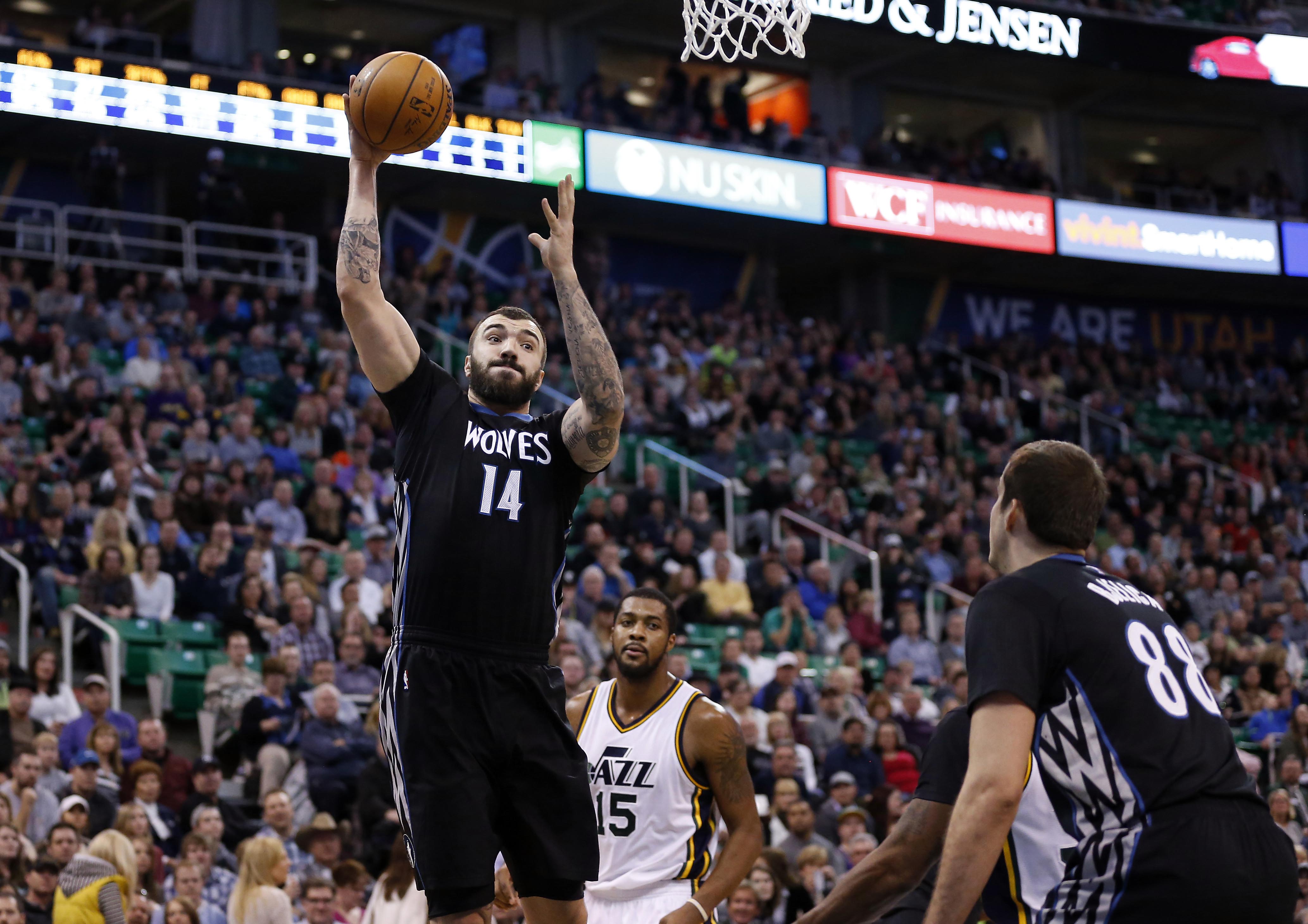 Timberwolves center Nikola Pekovic