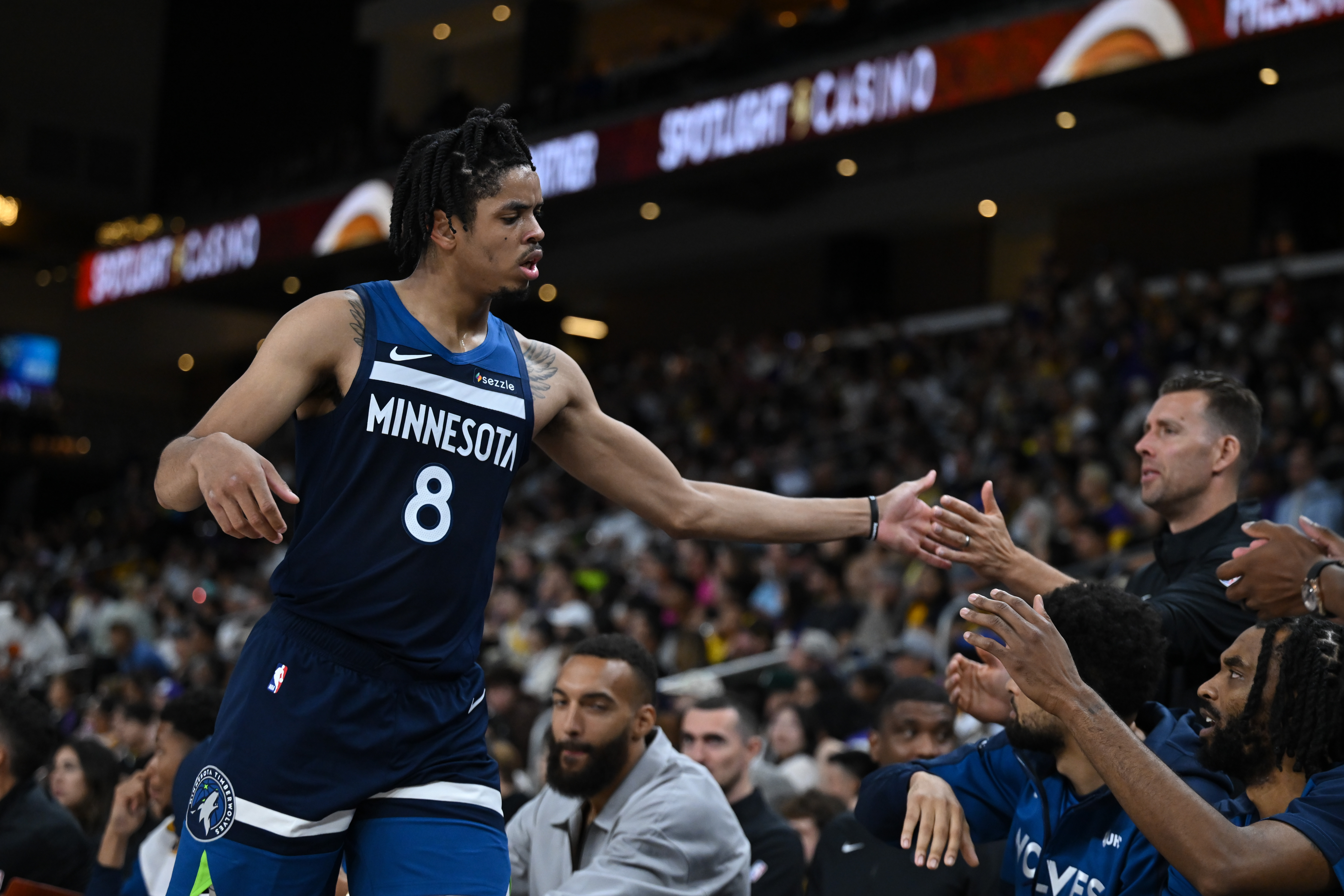 Timberwolves forward Josh Minott