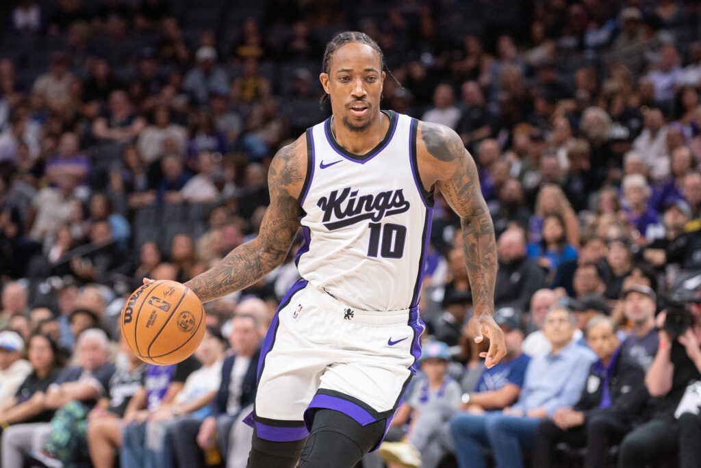 DeMar DeRozan Reacts To Perfect Start With The Kings After Shooting 100 ...
