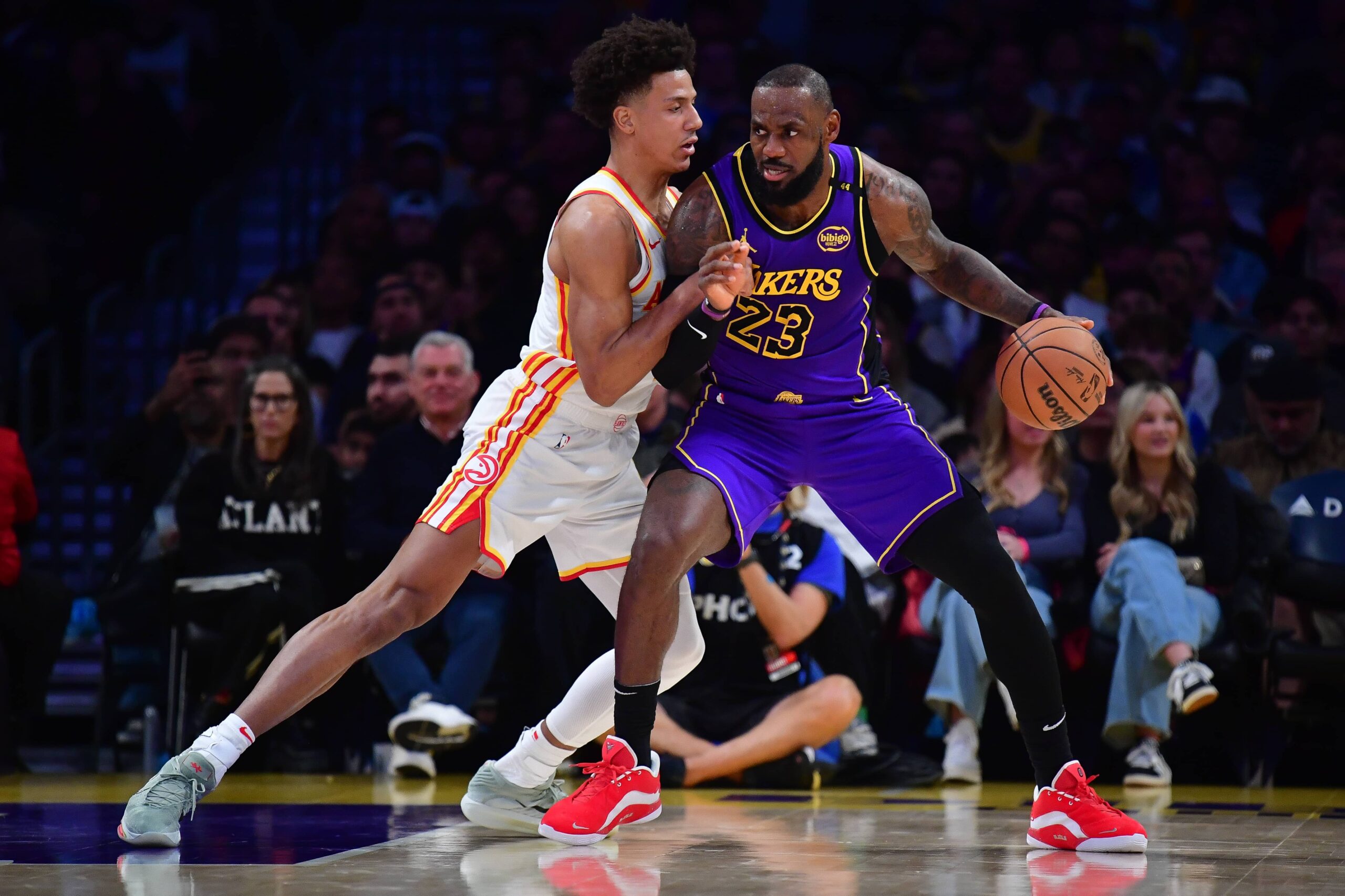 Lakers Fans Celebrate As LeBron James Dominates In Comfortable Win Over Atlanta  Hawks - Fadeaway World