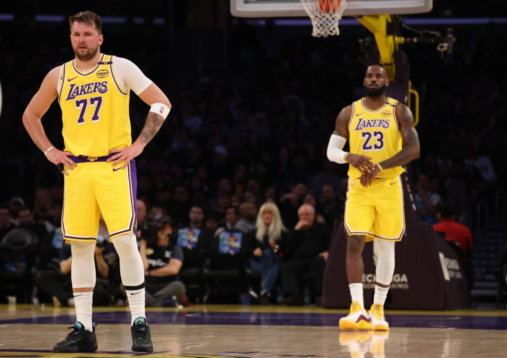 LeBron James Explains Why He Loves Playing With Luka Doncic - Fadeaway ...