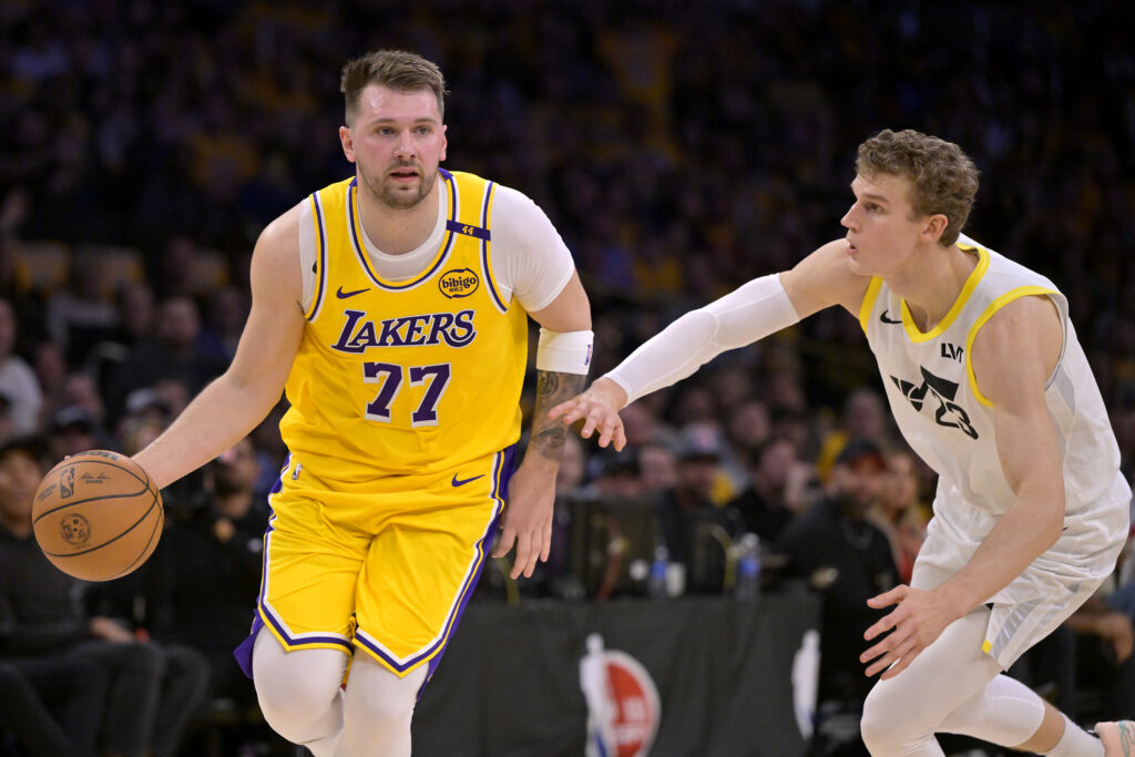 Grading Lakers Players vs. Jazz: Luka Doncic Scores 14 Points In Debut ...
