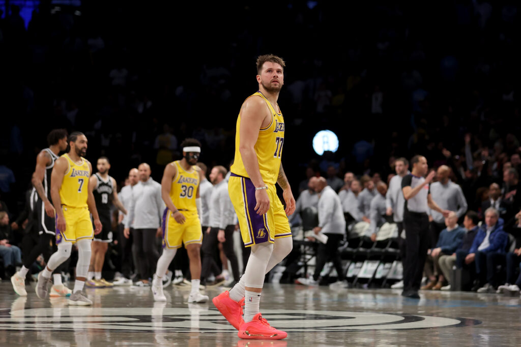 Rating Lakers Players vs. Nets: Luka Doncic Drops Triple-Double But Can ...