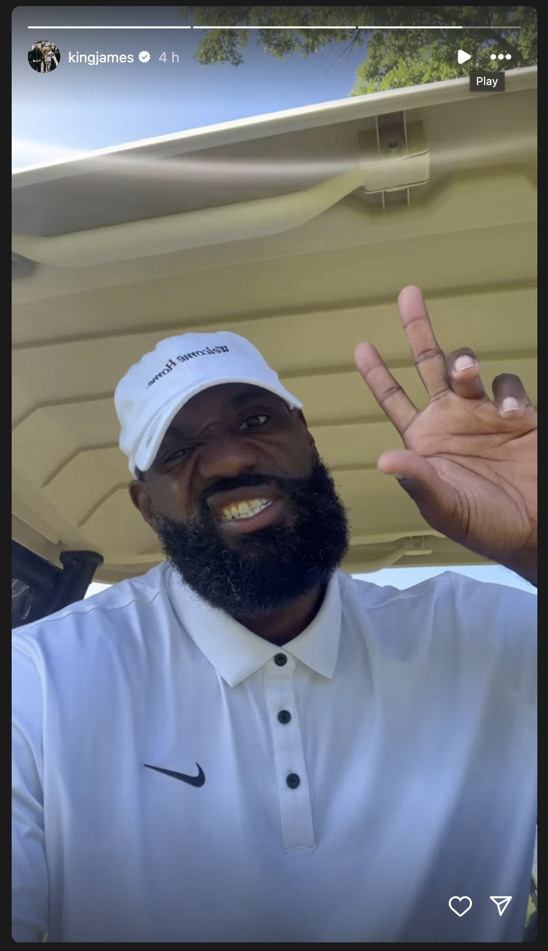 LeBron James Sparks Speculation With 'Welcome Home' Hat Amid Trade Rumors