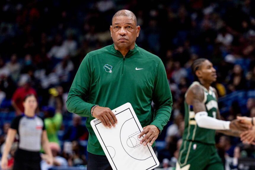 Milwaukee Bucks head coach Doc Rivers