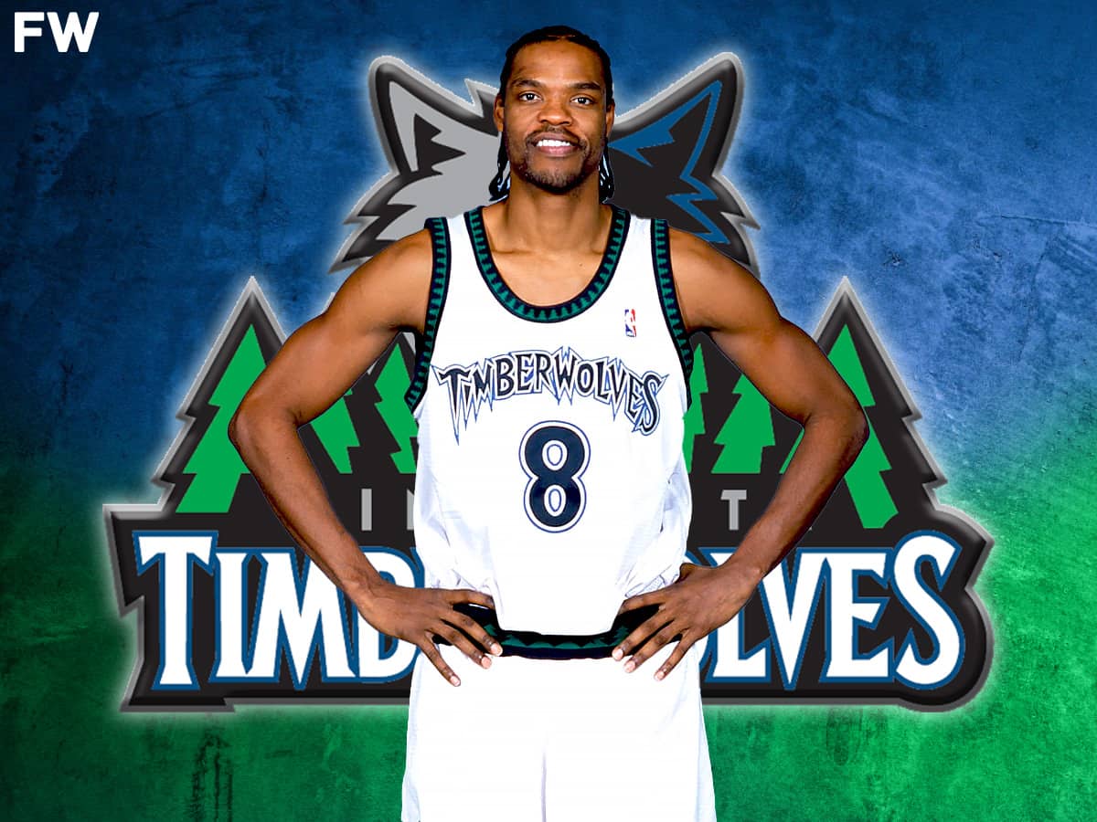 Latrell Sprewell of the Minnesota Timberwolves. 