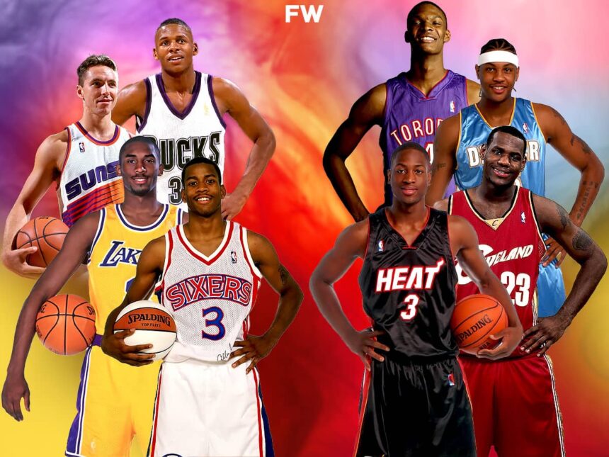 Allen Iverson Claims The 1996 Draft Class Is The Greatest In NBA History: "Kobe Went 13 In Our Draft"