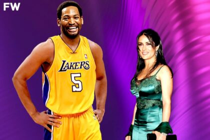 Lakers Legend Robert Horry Thought Salma Hayek Had A Crush On Him Until He Got A Reality Check