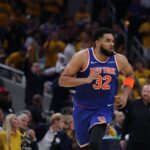 Knicks center Karl-Anthony Towns