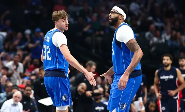 Cooper Flagg and Anthony Davis