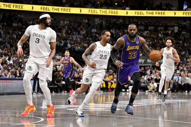 LeBron James Mavericks
