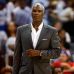 Killer 3s coach Charles Oakley looks on during the game against Power at Spectrum Center.