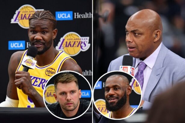 Charles Barkley: Deandre Ayton Has Risked His Career Playing With Luka Doncic, LeBron James On Lakers