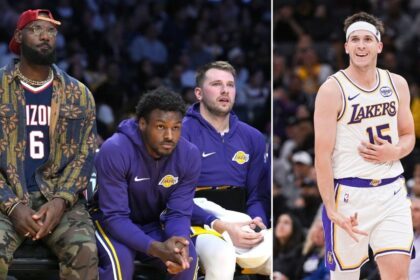 LeBron James And Luka Doncic React As Austin Reaves Drops Lakers Career-High 51 Points In Their Absence